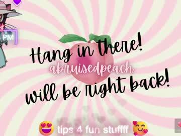 Watch abruisedpeach performing live on BoomCams free cam network