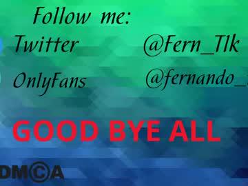 Watch fernando_tlk performing live on BoomCams free cam network