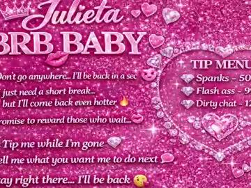 Watch julieta_princess_ performing live on BoomCams free cam network